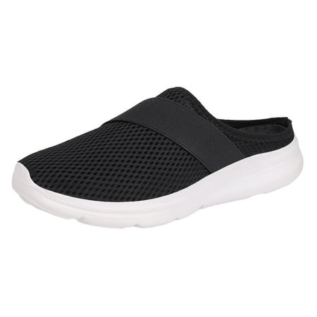 WNVMWI Mens Shoes Sneakers Comfortable Dress Shoes for Men Mens Slippers Wide Toe Box Loafers Dress Shoes Fashion Women s Shoes Breathable Slip On Mesh Outdoor Leisure Casual Sneaker Size 40