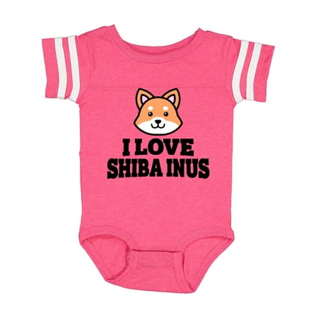 

Inktastic I Love Shiba Inus Gift Baby Boy or Baby Girl Bodysuit