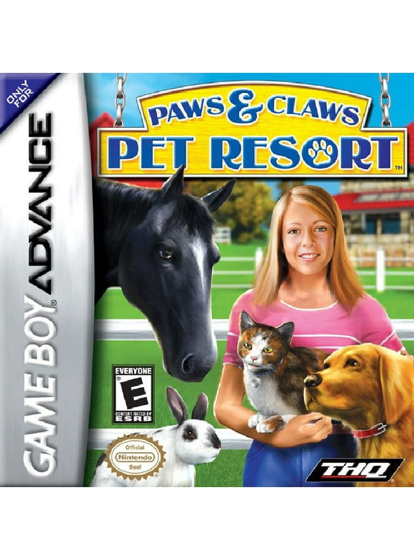 Restored Paws & Claws: Pet Resort (Nintendo Game Boy Advance, 2006) (Refurbished)