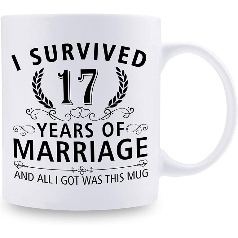 18 Year for Her or Him, 18th Wedding for Wife or Husband, Porcelain Anniversary Marriage Presents for Couple