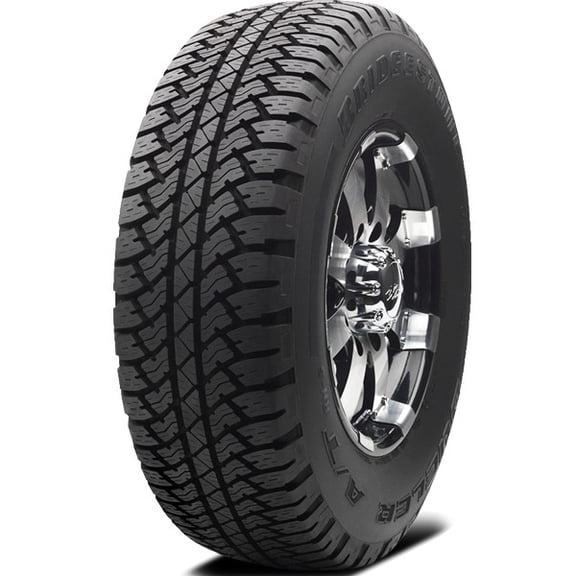 Set of 4 Bridgestone DUELER A/T RH-S P255/70R18 112S OWL All Terrain Truck SUV Tires BR057945 / 255/70/18 / 2557018 Fits: 2013 Jeep Wrangler Unlimited Sahara, 2007-09 Jeep Wrangler Unlimited Sahara