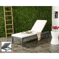 thumbnail image 2 of Safavieh Arcata Outdoor Contemporary Sunlounger with Cushion, 2 of 7