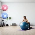 thumbnail image 2 of Wall Mount Exercise Ball Holder, Metal Yoga Ball Holder, Heavy Duty Medicine Ball Rack, Stability Ball Storage Rack for Gym, Garage, Home, 2 Pack, 2 of 8