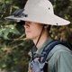 thumbnail image 1 of Sombrero solar recargable Lisbinx para hombre y mujer | Sombrero ligero para exteriores con luz solar y carga USB | Refrigeración de 3 velocidades | Impermeable y transpirable | Negro/Gris oscuro/Gr, 1 of 7