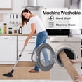 thumbnail image 5 of FloorHug Kitchen Rugs and Mats 2 PCS, 20"x30"+20"x48", Absorbent and Stain-Resistant Kitchen Mats Non-Slip, Kitchen Runners Machine Washable, Rugs for Kitchen, Laundry Room, Entrance, Beige, 5 of 9