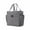 Grey, variant on 1* Lunch Bag Aluminum Foil Thickened Bento Bag Cloth Lunch Box Bag Work with Food Utensils Lunch Packaging Bag