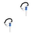 thumbnail image 1 of Wweixi Magnetic Weight Stack Pin with Pull Rope Reliable and Sturdy Replacement Parts Blue 10x80mm 2Set, 1 of 6