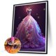 thumbnail image 2 of Cuadros Decorativos 5D bricolaje ronda completa taladro diamante pintura vestido de boda Kit Home Decor (B6421) Wdftyju de costura negro 4 estilos, 2 of 5