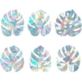 thumbnail image 1 of Adhesivos para ventanas con hojas de 15 x 18 cm, adhesivos estáticos de arcoíris, anticolisión, atrapasoles, vinilo prismático no adhesivo., 1 of 9