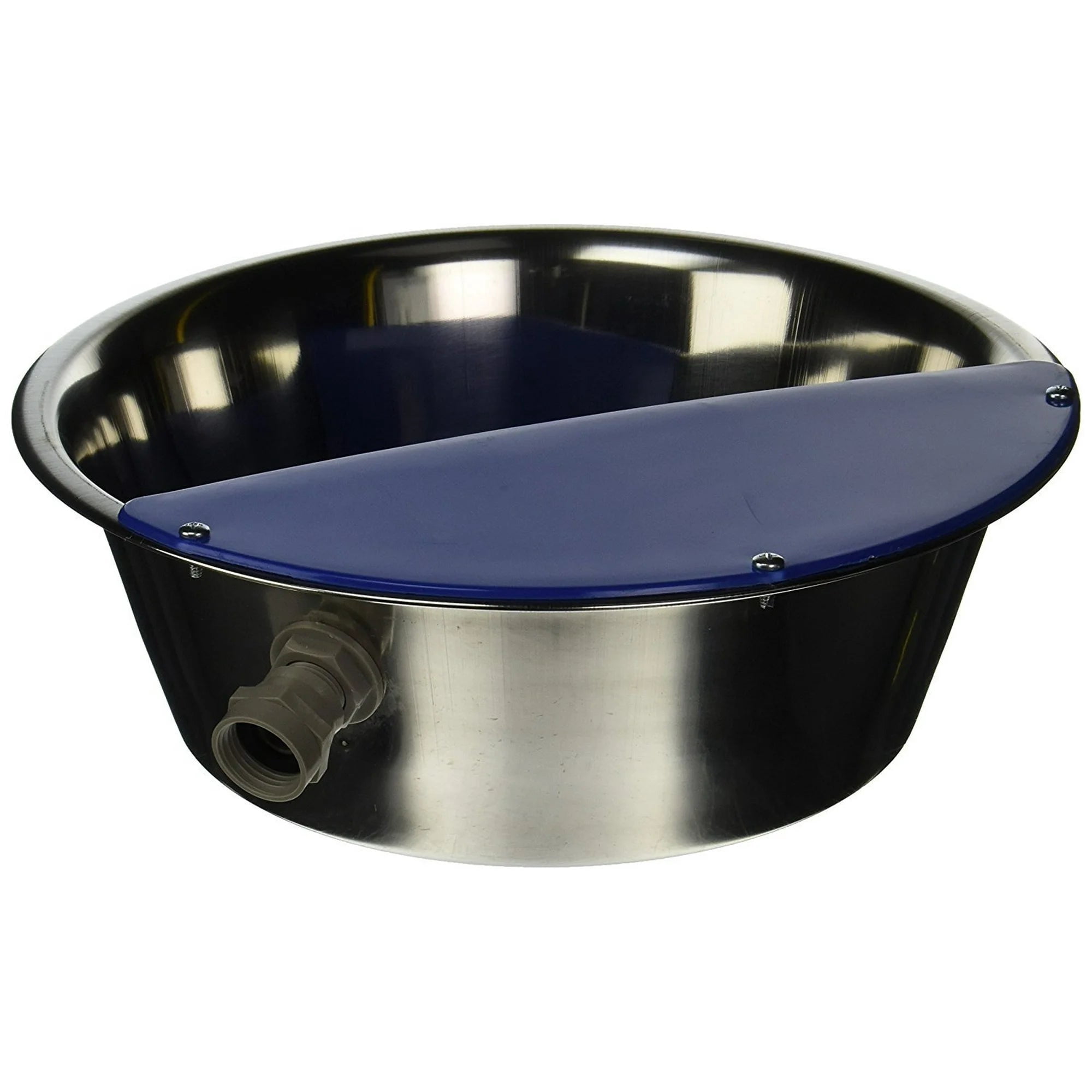 Bear Bear Pet Sir Aqua II Automatic Float Waterer 1.8 Gallon Silver Blue