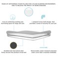 thumbnail image 3 of TailZzz Cozy Pet Mattress | Large to Extra Large L-shaped Dog Mattress | Anti-Slip Pet Mattress Bed, 3 of 28