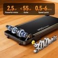 thumbnail image 6 of Walking Pad with 13% Incline & Handle, Foldable Treadmill for Home, Under Desk Treadmill with APP Control, LED Display and 300 lbs Capacity, 6 of 7