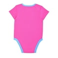 thumbnail image 4 of Blue's Clues Blue and Magenta Girls 3 Pack Character Onesie, Newborn, 4 of 7