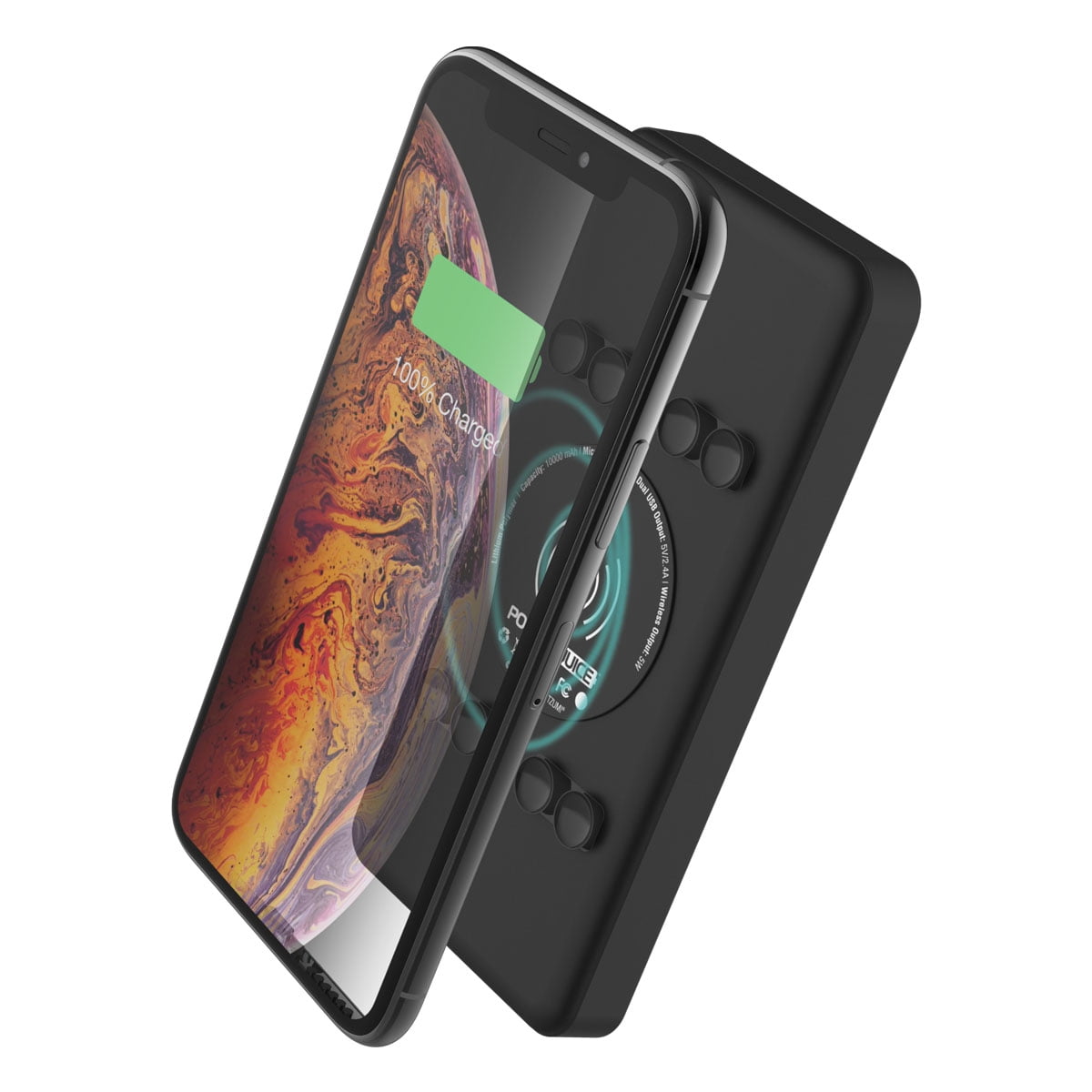 Tzumi Pocketjuice Wireless Plus 3 In 1 Portable Power Pack With High Speed Wireless Charging Walmart Com