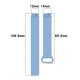 thumbnail image 3 of Magnetic Silicone Strap for Xiaomi Mi Band 9 Ceramic Edition Smart Band 8 NFC 8 Dual Color Band with, 3 of 4