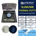 thumbnail image 2 of Pâte Thermique UX Ultra PRO pour Processeur VGA GPU IC, Coussin Thermique Rafraîchissant de Remplacement, Pâte Bloquant la Chaleur, Haute Performance 20 g, 2 of 6
