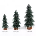 thumbnail image 3 of Small 6" 8" 10" Artificial Norfolk Pine Tree with Pot Green Faux Christmas Tree for Front Porch Indoor Outdoor Outside Christmas Decoration, 3 of 9