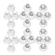 thumbnail image 1 of unbranded 60Ud Clips Para De Mujer Con Espiral Resistente Y Decoraciones De Y Rhinestones, 1 of 6