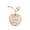 Apple, variant on Elegant Crystal Fruit Shaped Candlestick, Crystal Tea Light Holder - Wedding Centerpieces for Holidays, Home Table Decorations, Fruit Displays and Candle Holders (1PC, Pineapple)