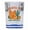 Blue, variant on Santa Fe New Mexico Vintage Design Souvenir 2 oz Square Shot Glass – Red