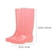thumbnail image 5 of 1 par de zapatos de lluvia para mujer, botas de lluvia impermeables para exteriores, zapatos de lluvia antideslizantes, 5 of 6