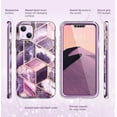 thumbnail image 6 of i-Blason Cosmo Series Designed for iPhone 14 Case 6.1 inch (2022)/iPhone 13 Case 6.1 inch (2021), Slim Full-Body Stylish Protective Case with Built-in Screen Protector(Ameth), 6 of 7