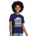 thumbnail image 4 of Live With Parents Slacker Funny Crewneck T Shirts Boy Girl Teen Brisco Brands XS, 4 of 5