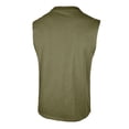 thumbnail image 5 of srobpty Mens Summer Solid Sleeveless Round Neck Tank Tops With Pocket for Beach and Workout Daily Wear, 5 of 5