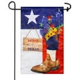 thumbnail image 5 of Meadow Creek 14.5" x 18" Texas Home Sweet Home Boot Outdoor Flag, 5 of 5