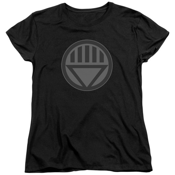 Green Lantern - Black Symbol - Women's Short Sleeve Shirt - Small