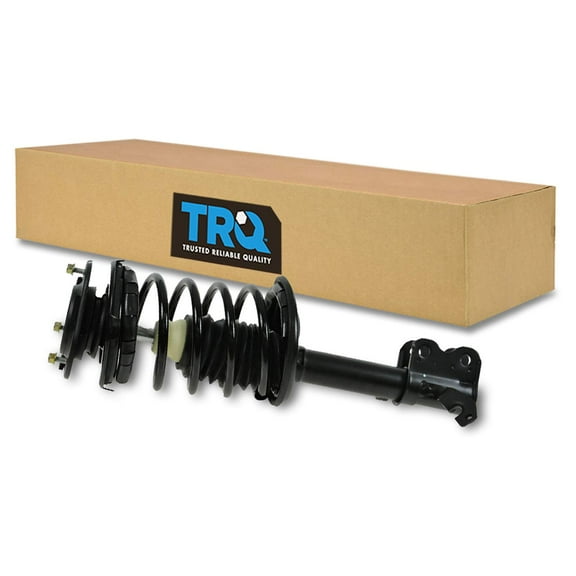 TRQ Front Left Complete Strut & Coil Spring Assembly Drivers Side Fits Select 1998-2002 Chevrolet Prizm 1993-1997 Geo 1993-2002 Toyota Corolla