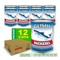 thumbnail image 4 of GEISHA Mackerel in Water 15OZ. (Pack of 12), Scomber Japonicus| Halal Certified － Good Source of Protien － Wild Caught －No Food Additives, 4 of 5