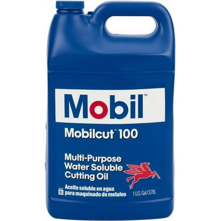 Mobil 121095 Metalworking Cutting Fluid: 1 gal Bottle