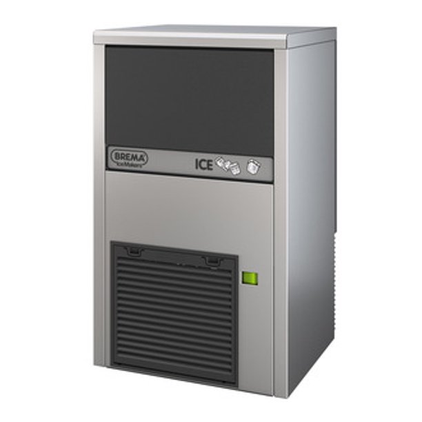 Eurodib CB249A 27.2"H Top Hat Undercounter Ice Maker 62 lb/Day, Air