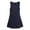 Navy, variant on French Toast Girls Pleated Hem Jumper with Ribbon Navy / 12