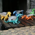 thumbnail image 4 of Safari Ltd Dragons Designer TOOB - 6 Mini Figurines Including Forest, Ice, Midnight Moon, Mountain, Cloud and Chinese Horned Dragon - Toy Figures for Boys, Girls & Kids Ages 3+, 4 of 5