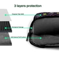 thumbnail image 4 of Lsque Halloween Pattern Laptop Bag – Portable & Slim Single-Shoulder Computer Case with Adjustable Strap, Protective, Lightweight for 13”/14”/15.6” Laptops, 4 of 8