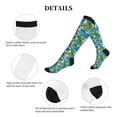 thumbnail image 5 of Sikiie Hawaii Palms 1 Pairs Compression Socks for Men and Women 15-20 mmHg Running Support Socks, 5 of 7