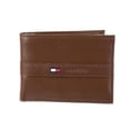 thumbnail image 1 of Billetera de piel Tommy Hilfiger Hombre Pliegue fino Canela claro, 1 of 8
