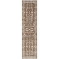 thumbnail image 3 of SAFAVIEH Valencia Euanthe Floral Bordered Polyester Area Rug, Brown/Beige, 9' x 12', 3 of 8