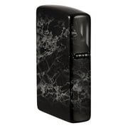 Zippo Design High Polish Black Pocket Lighter