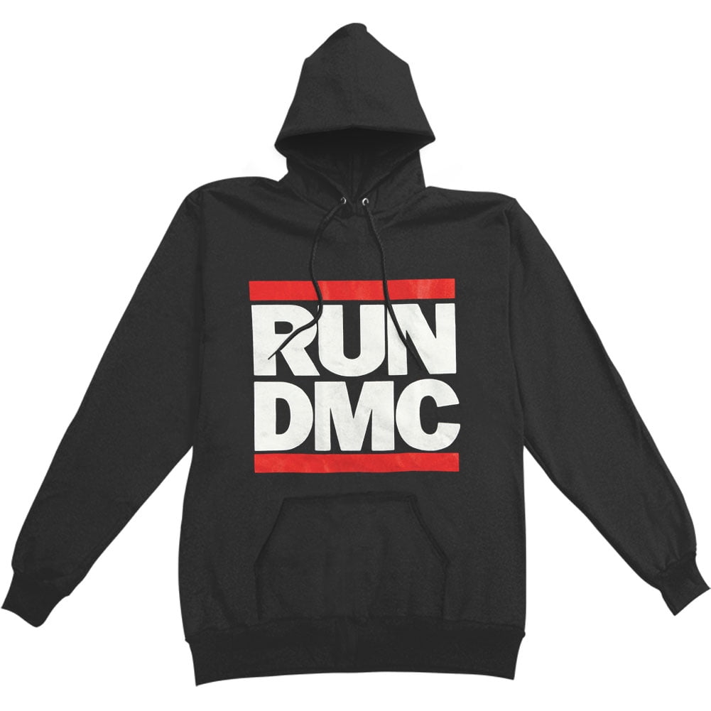RUN DMC Classic Hip Hop Rap logo Retro Heavy Cotton Blend Hoodie  ALL SIZES 