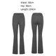 thumbnail image 2 of Pantalones de yoga para mujer estilo bota con cintura cruzada, pantalones de entrenamiento de fitness deportivos estilo bota sin perspectiva 633, 2 of 6