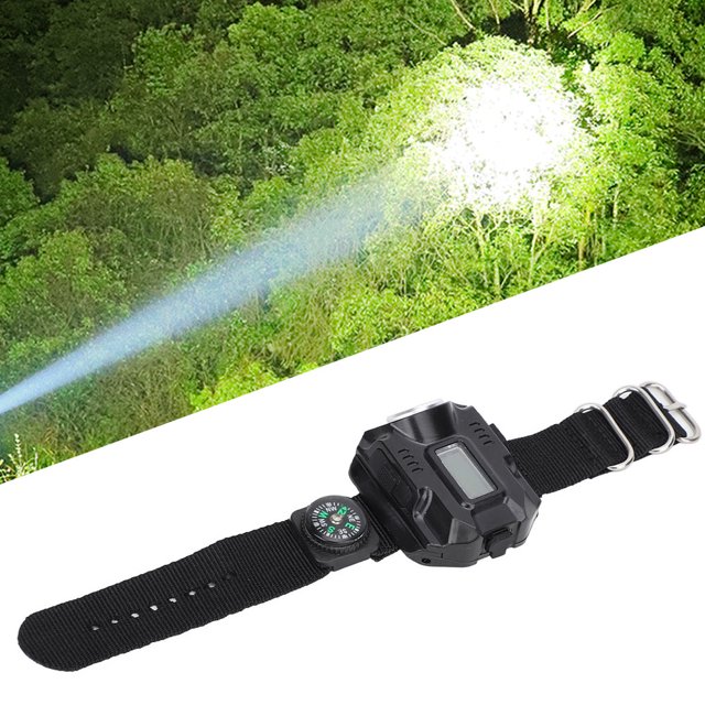 Lámpara De Muñeca LED, Lámpara De Reloj, Luz De Muñeca, Pantalla De Visualización, Luz De Muñeca Portátil Electrónica Para Senderismo, Mejora Del Hogar Al Aire Libre, ANGGREK Otros