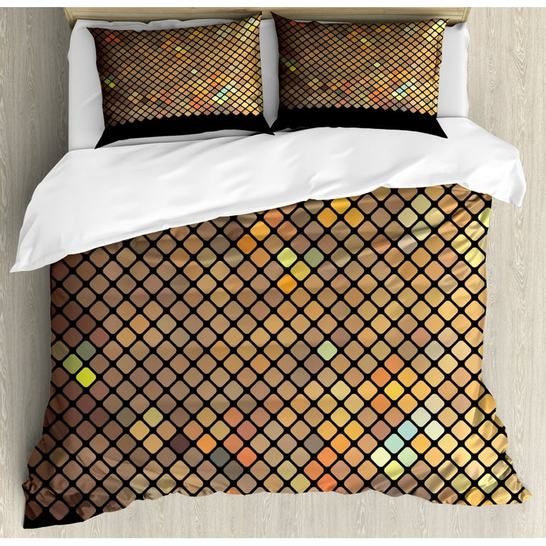 Set Of 2 Black And Yellow Diagonal Pillow Covers Set Of 2 Black And Yellow Diagonal Pillow Covers