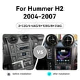 thumbnail image 4 of MOOKAKA 10.4 inch Carplay Screen/Radio/Multimedia Player for Hummer H2 2004 2005 2006 2007 Universal Car Navigation/GPS Upgrade Headunit Android Display 1080P Touch Screen Receiver Replace System, 4 of 16