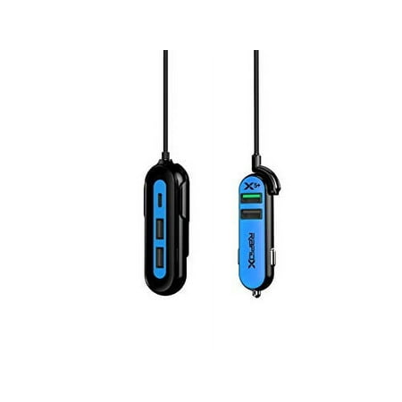 RapidX - X5 Plus Vehicle Charger - Blue On Black