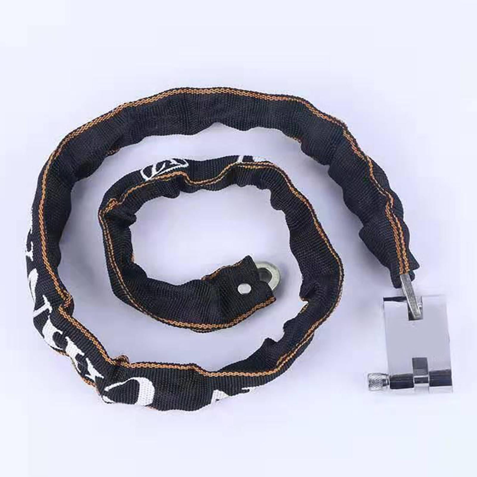 DimyFew Bike Chain Lock Scooter Heavy Duty Security Lock Motorcycle Gate Fence Link Lock 110cm