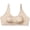 Beige, variant on Women's Firm Lace Underwire with Wide Back Bra - Beige - (Large)