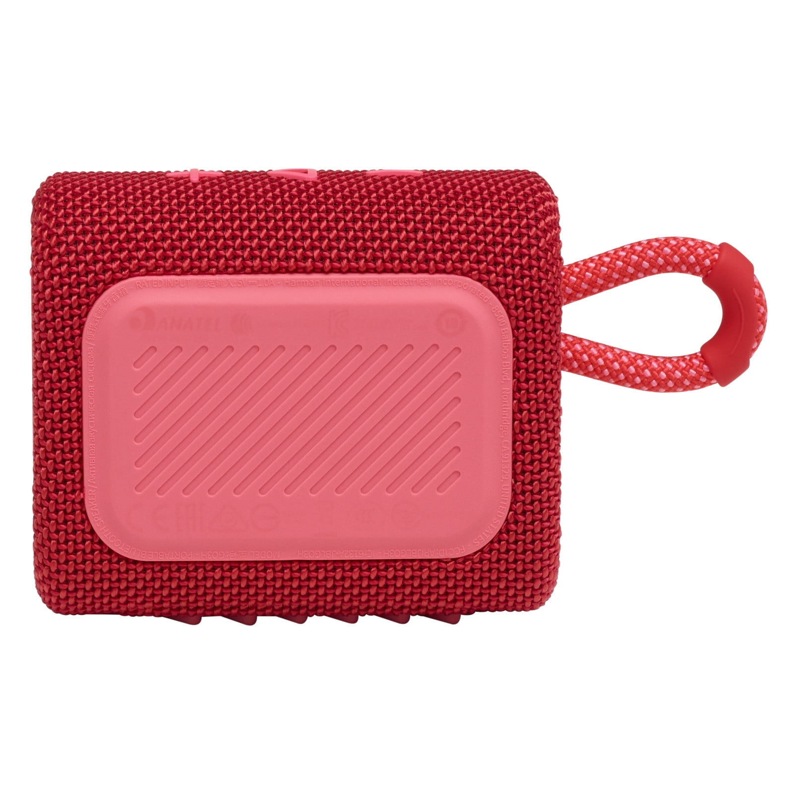JBL Go 3 - Portable Waterproof Speaker - Red